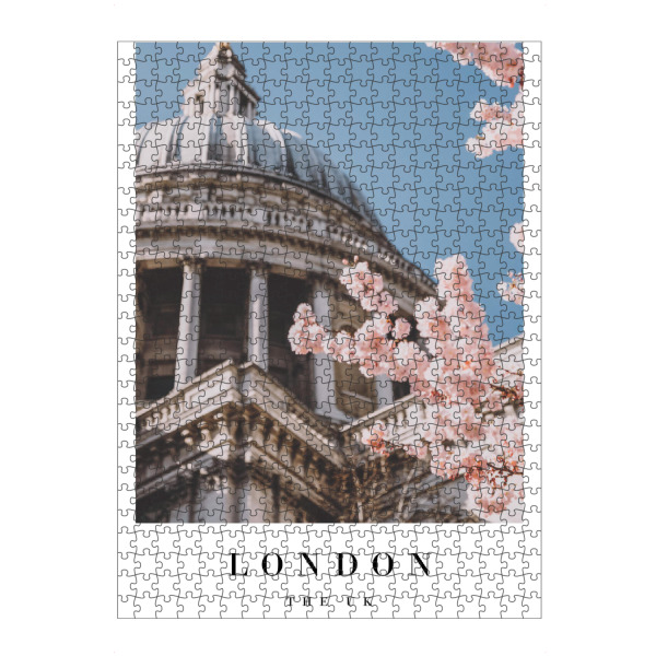 Puzzle Ravensburger "Moody London" artboxONE - Städte - Brexit,Europe,Modern,Building,Three - Bild brexit