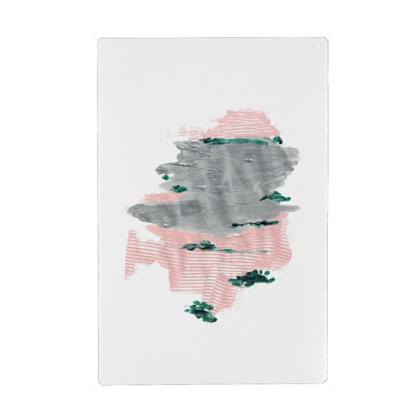 Holzbild "Silver Lining" artboxONE - Abstrakt - Abstrakt,Malerei,Komposition