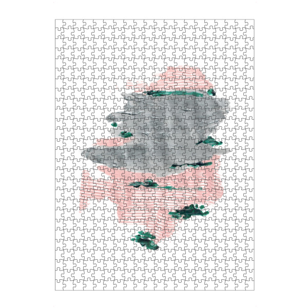 Puzzle Ravensburger "Silver Lining" artboxONE - Abstrakt - Abstrakt,Malerei,Komposition - Bild abstrakt