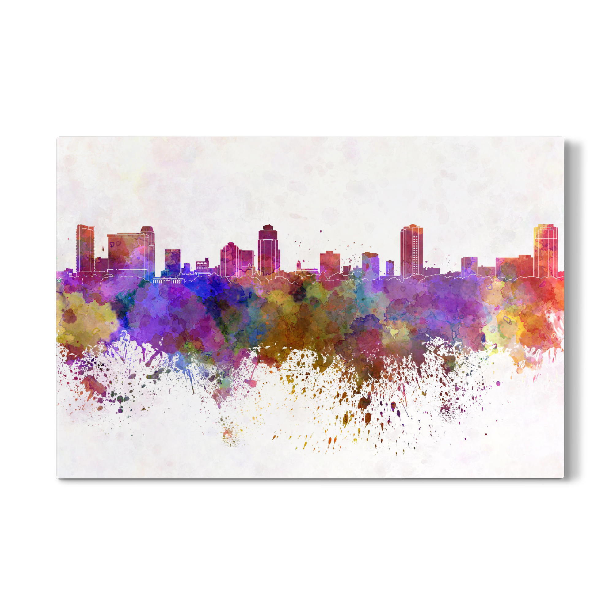 Galerie-Print "St. Petersburg skyline watercolor" 75x50 cm artboxONE