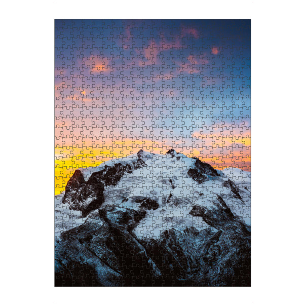artboxONE Puzzle "Monte Rosa at sunrise" artboxONE - Natur - Monte rosa,Zermatt,Sonnenaufgang - Bild monte rosa