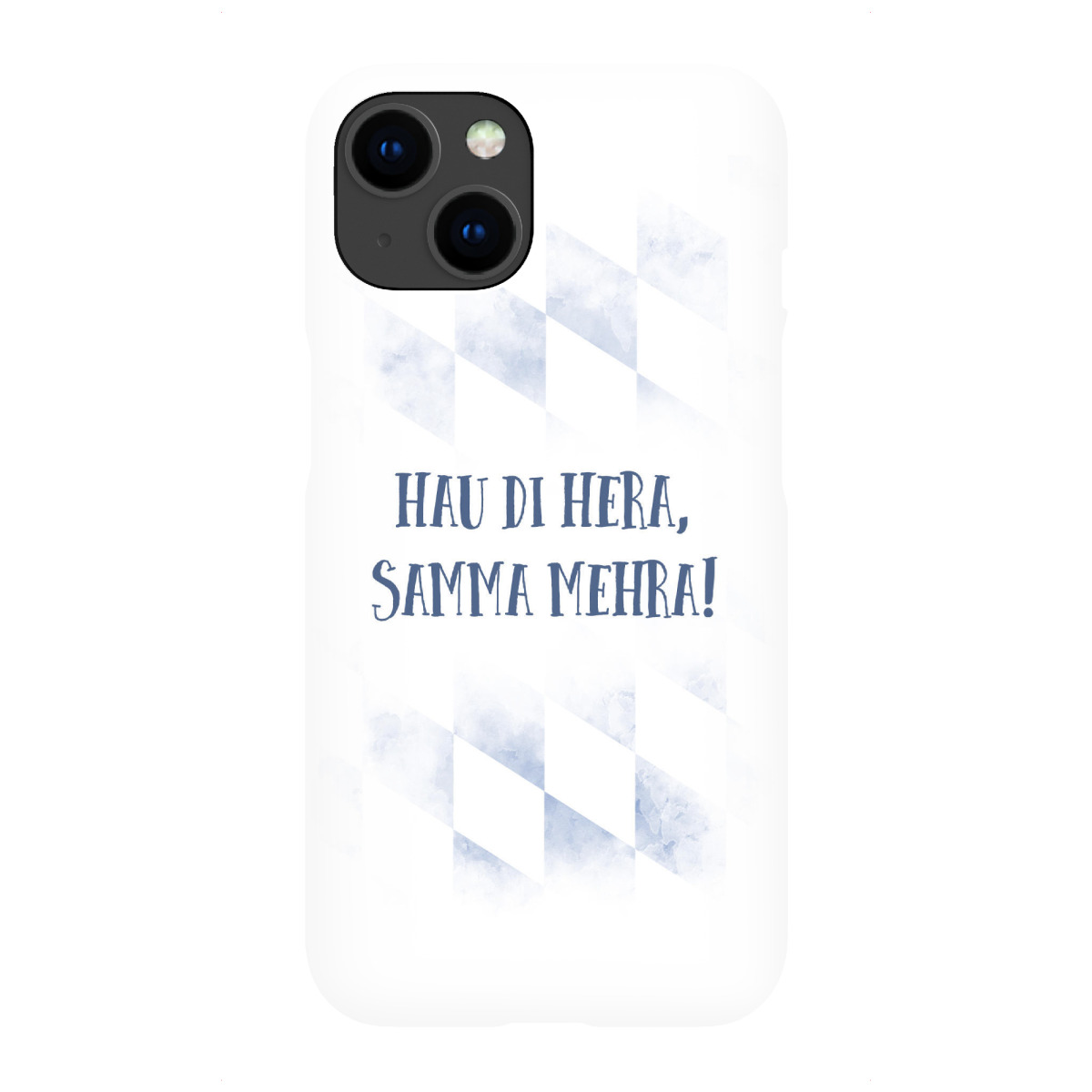 iPhone "Typisch Bayern HAU DI HERA" Premium-Case Handyhülle artboxONE