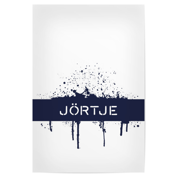Poster "Plattdeutsch JÖRTJE" artboxONE - Typografie - Dialekt,Spruch