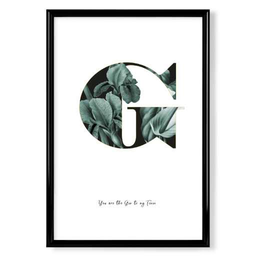 Floral Alphabet-G