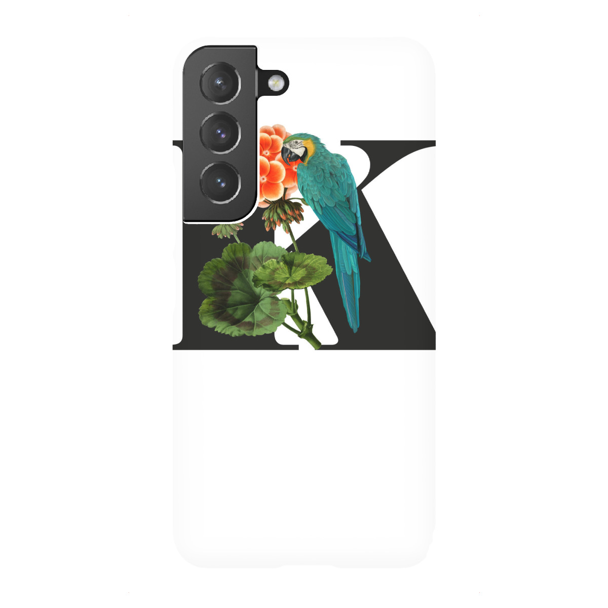 "Botanical Alphabet-K"für Samsung Galaxy - Premium-Case Handyhülle artboxONE