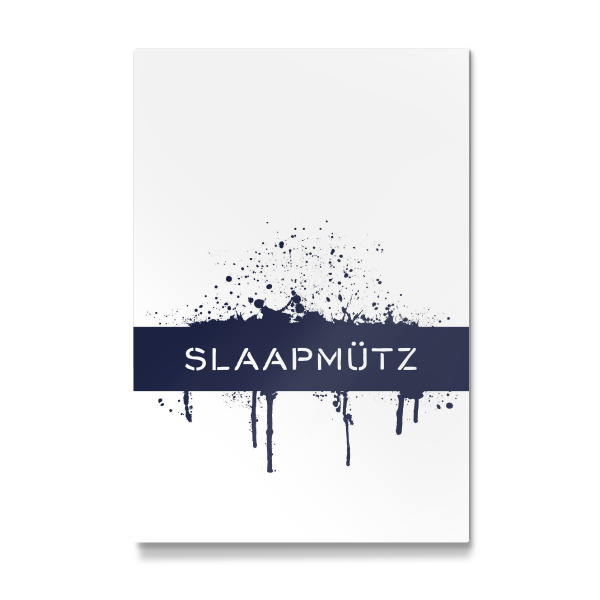 Galerie-Print "Plattdeutsch SLAAPMÜTZ" 30x20 cm artboxONE