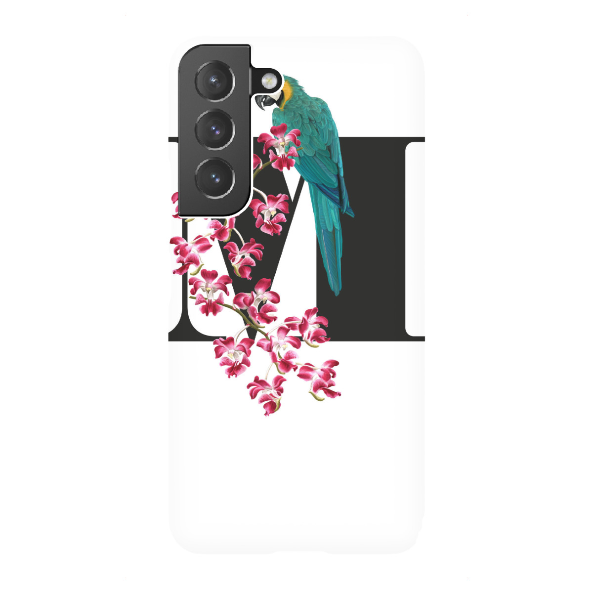 Samsung Galaxy "Botanical Alphabet-M" Premium-Case Handyhülle artboxONE