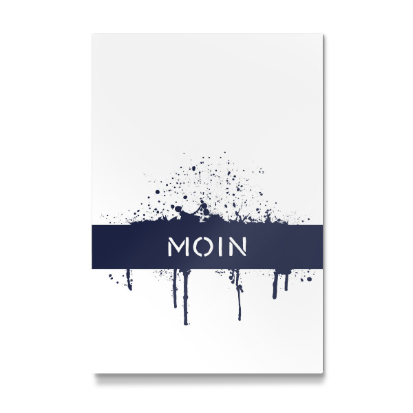 Galerie-Print "Plattdeutsch MOIN" 30x20 cm artboxONE