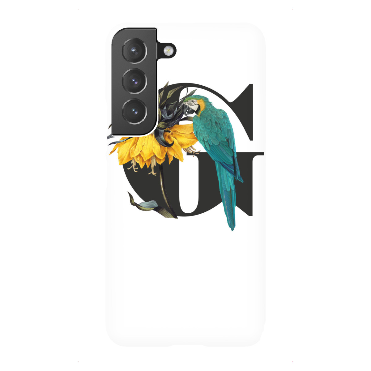 "Botanical Alphabet-G"für Samsung Galaxy - Premium-Case Handyhülle artboxONE
