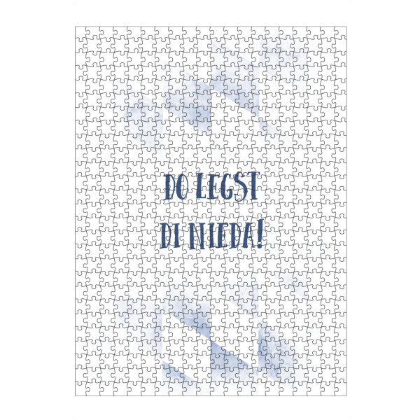 Puzzle Ravensburger "Typisch Bayern DO LEGST DI NIEDA" artboxONE - Typografie - Dialekt,Bayrisch - Bild dialekt