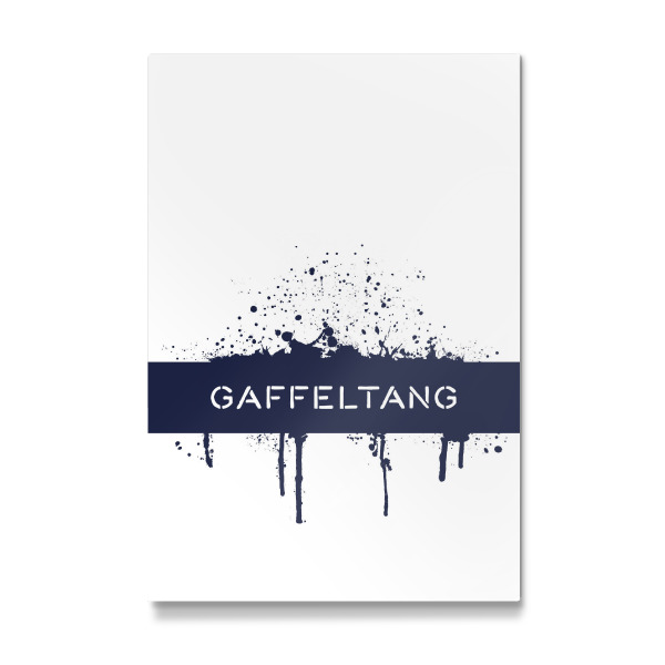 Galerie-Print "Plattdeutsch GAFFELTANG" 30x20 cm artboxONE