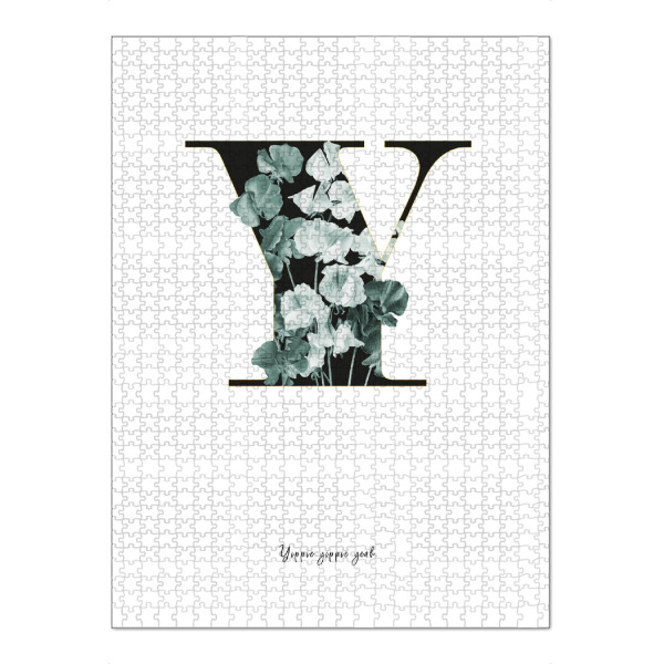 Puzzle Ravensburger "Floral Alphabet-Y" artboxONE - Buchstaben,Buchstaben / Y