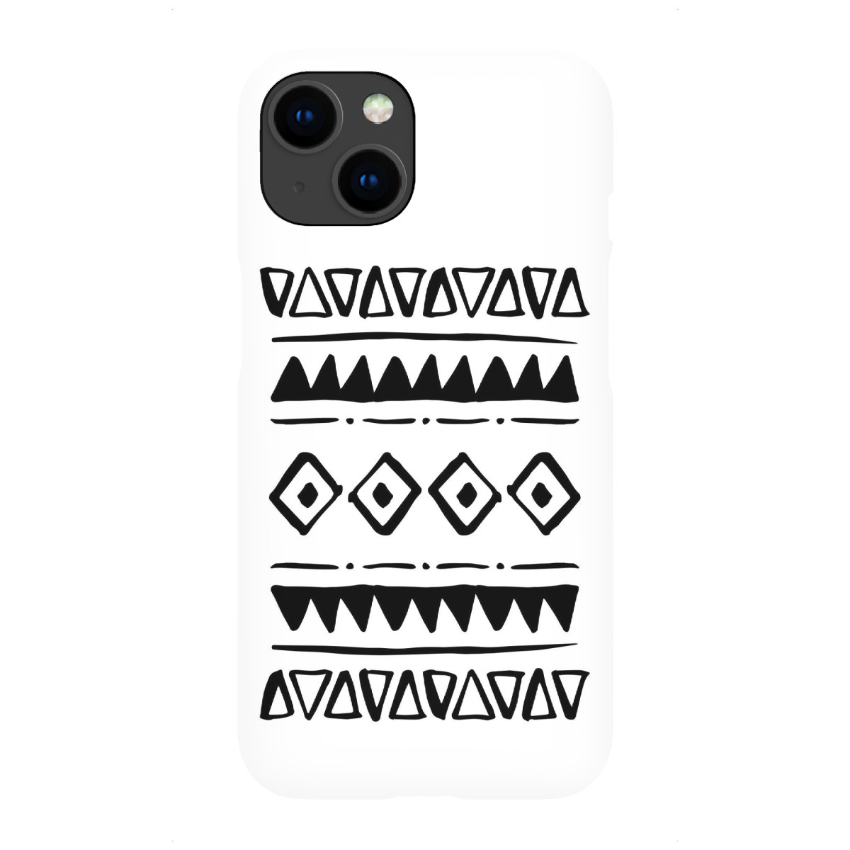 iPhone "Ethno Bold Triangles Pattern" Premium-Case Handyhülle artboxONE