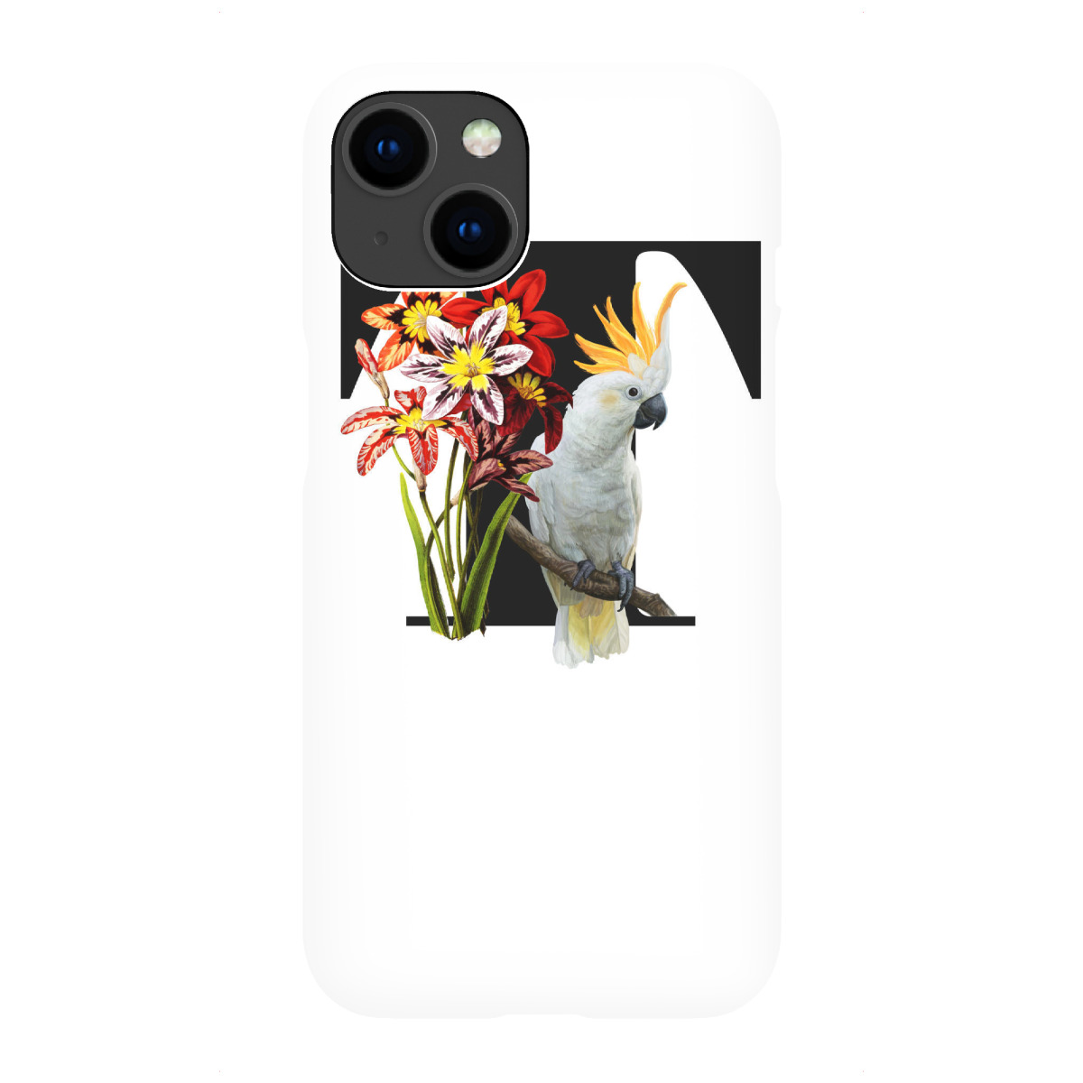 "Botanical Alphabet-T"für iPhone - Premium-Case Handyhülle artboxONE