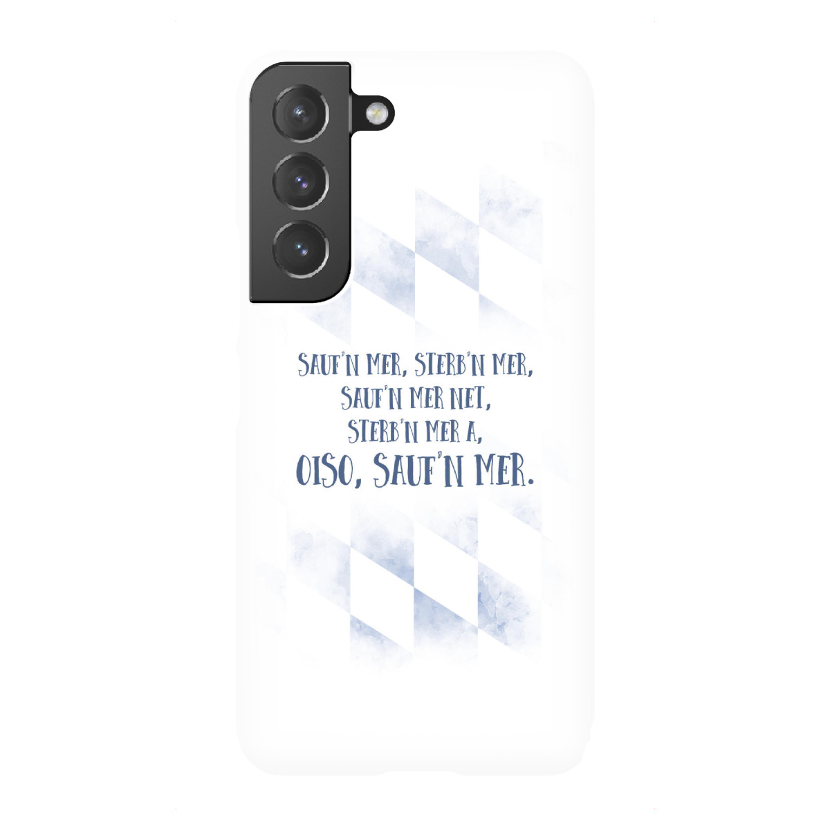 "Typisch Bayern OISO SAUF ́N MER"für Samsung Galaxy - Premium-Case Handyhülle artboxONE