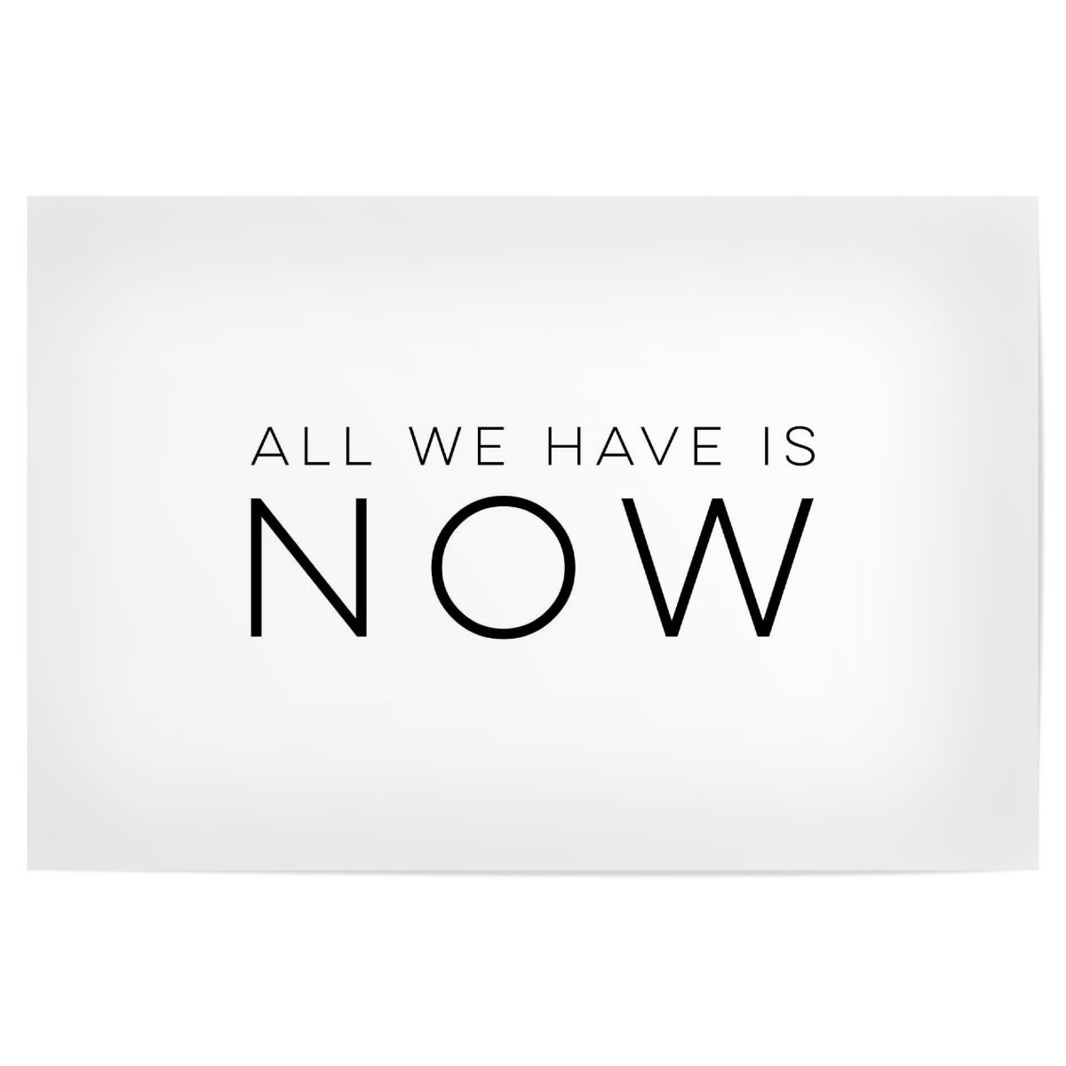 Now Is All We Have Als Poster Bei Artboxone Kaufen