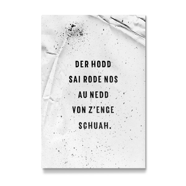 Galerie-Print "Die Schwaben und der liebe Alkohol" 30x20 cm artboxONE