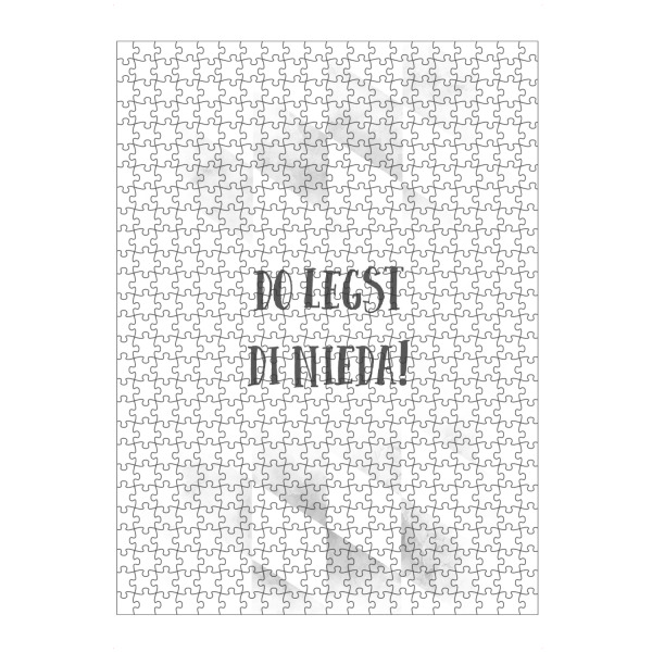 Puzzle Ravensburger "Bairisch DO LEGST DI NIEDA" artboxONE - Typografie - Dialekt,Bayrisch - Bild dialekt