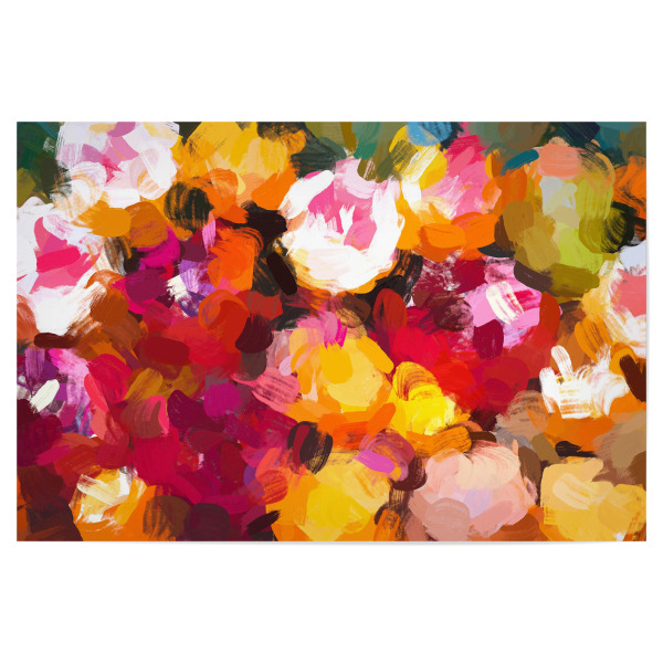 Poster "Delicious Floral" artboxONE - Abstrakt - Pattern,Colorful,Spring