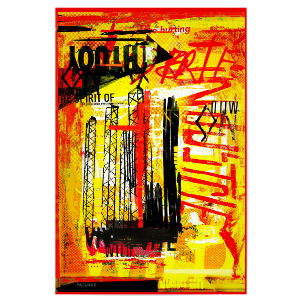 Poster "Industrial" artboxONE - Abstrakt - Urban,Industrial