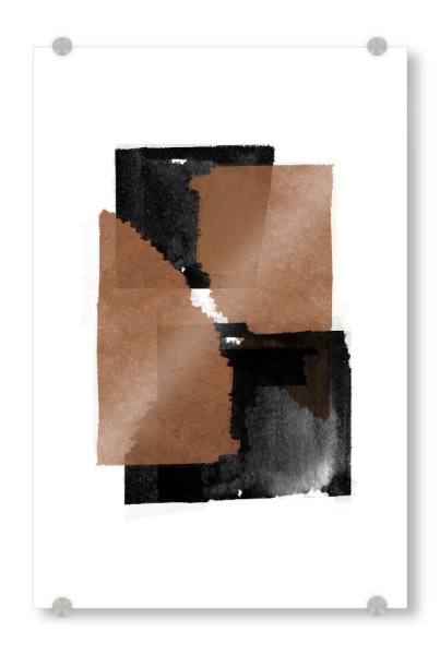 Acrylglasbild "Colorblock Art" artboxONE - Abstrakt - Abstrakt,Form