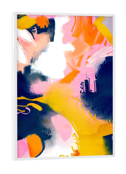 Poster mit weißem Rahmen "Deep dream" artboxONE - Abstrakt - Abstract,Shapes