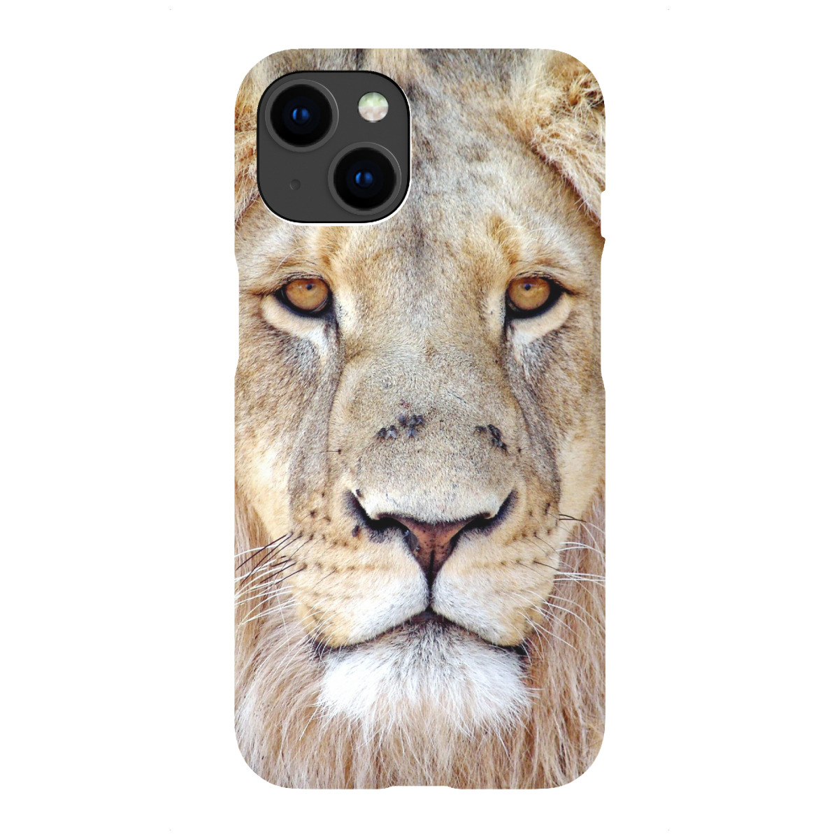 "Löwen Gesicht color"für iPhone - Premium-Case Handyhülle artboxONE