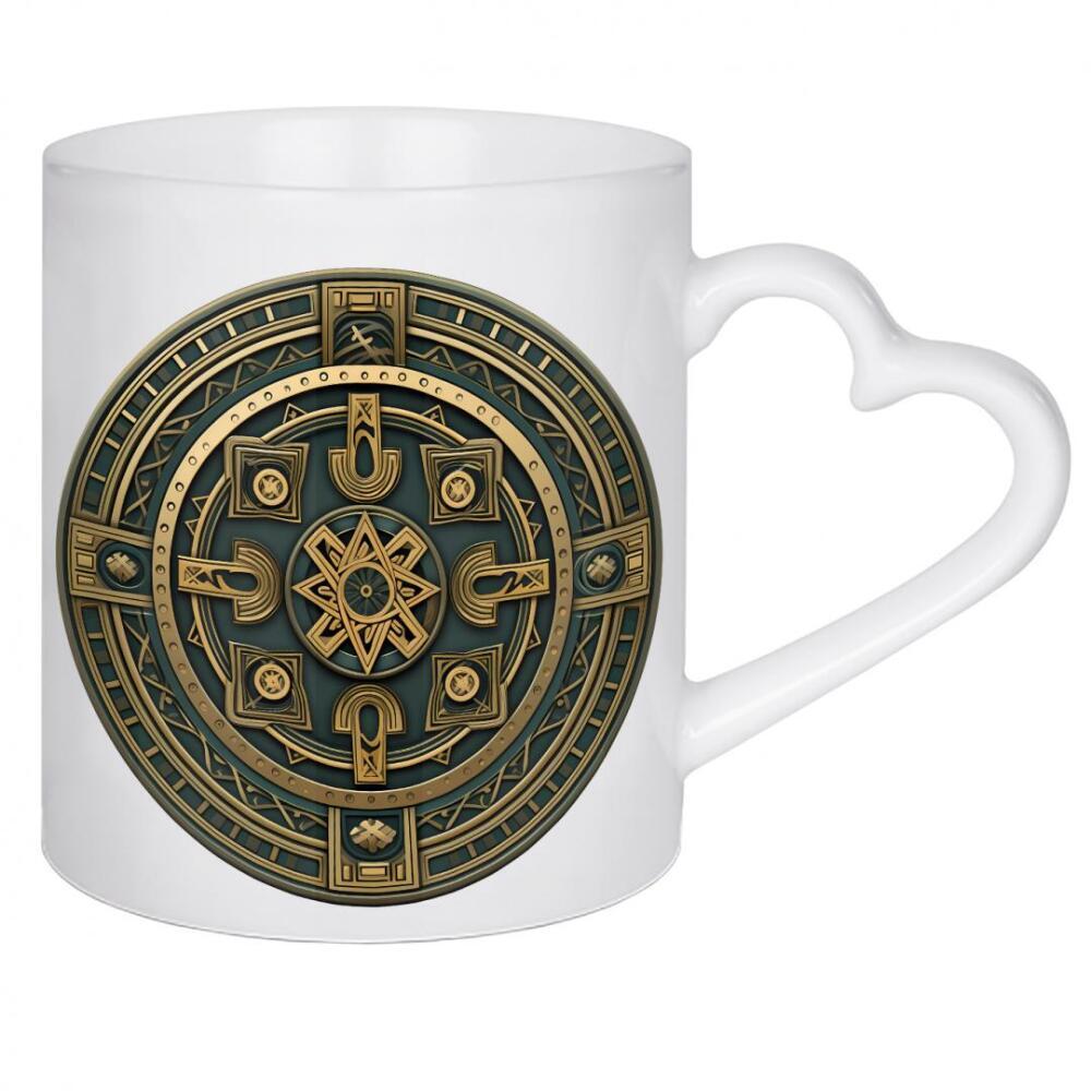 Herztasse "Mandala - Keltisch - Magnus" artboxONE - Natur,Abstrakt