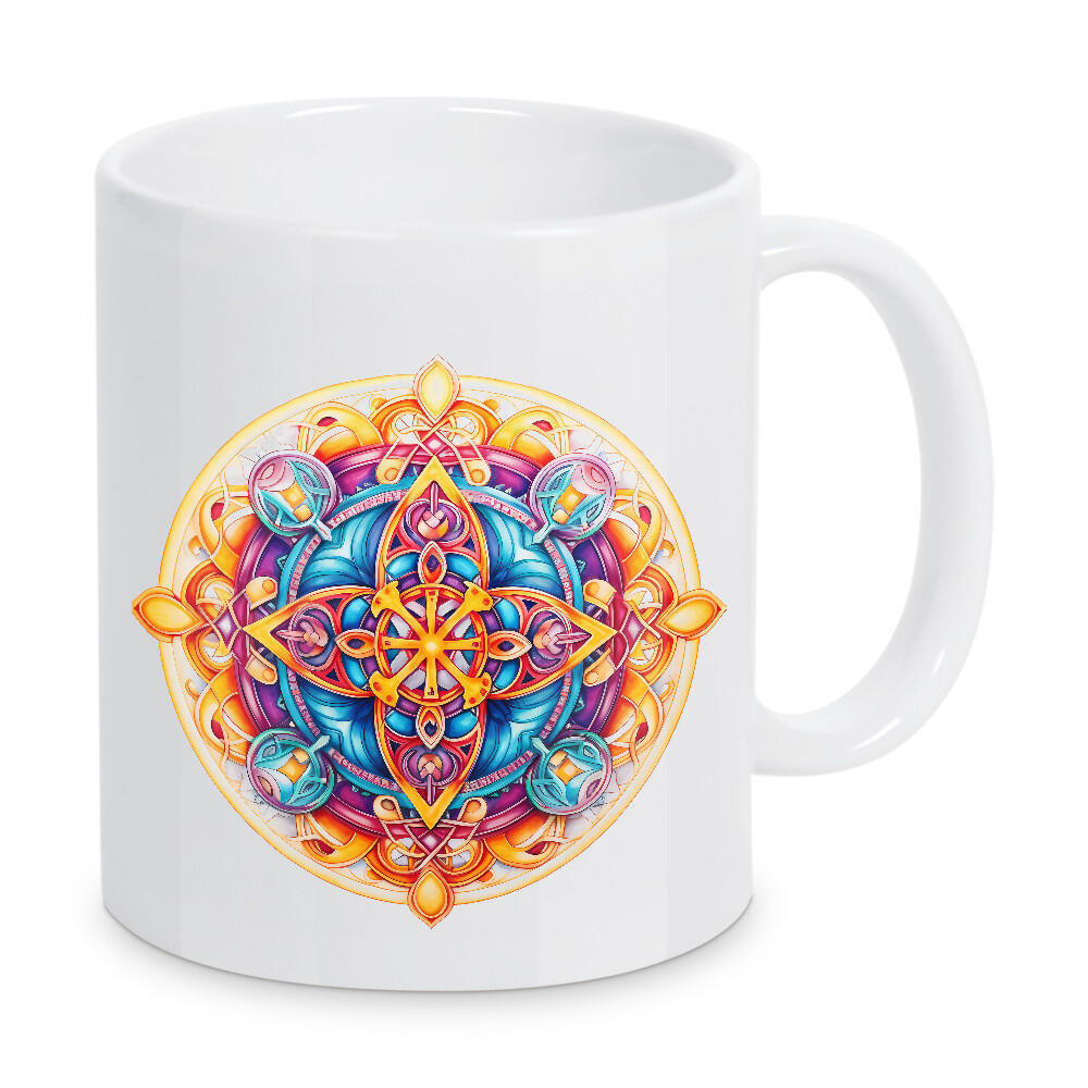 Tasse "Mandala - Keltisch - Rolf" artboxONE - Natur,Abstrakt