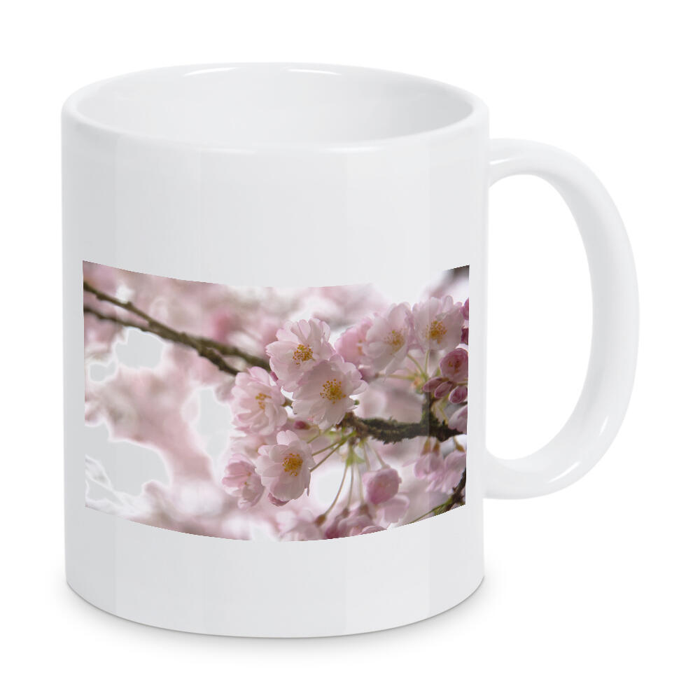 Tasse "Kirchblüten" artboxONE - Natur,Floral - Frühling,Aufblühen,Blüte,Kirschblüten,Kirchblütenzauber,Frühjahr,Liebe,Entspannung,Paradies,Erholung