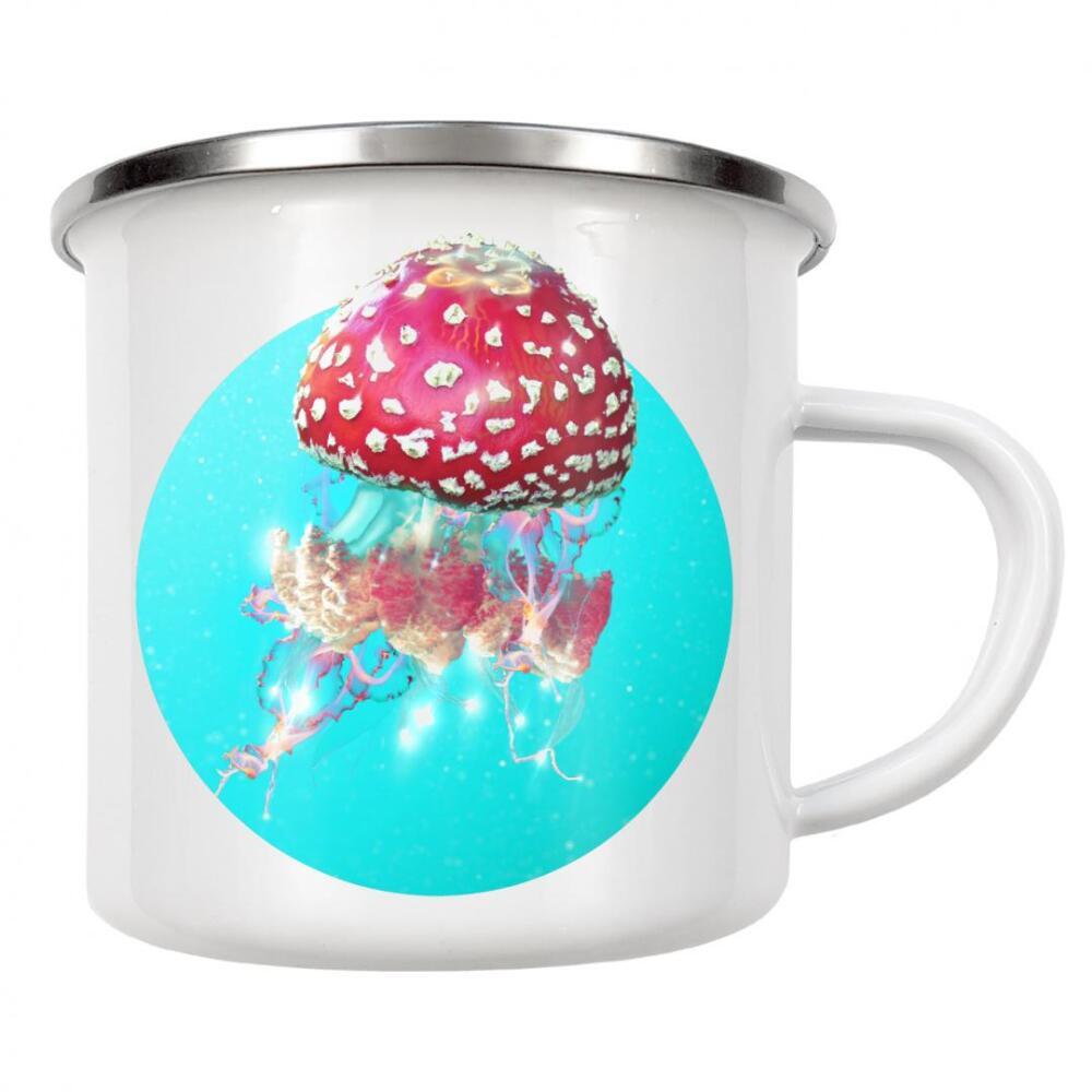 Emaille Tasse "Halluzination" artboxONE - Natur,Tiere,Reise / Strand und Meer