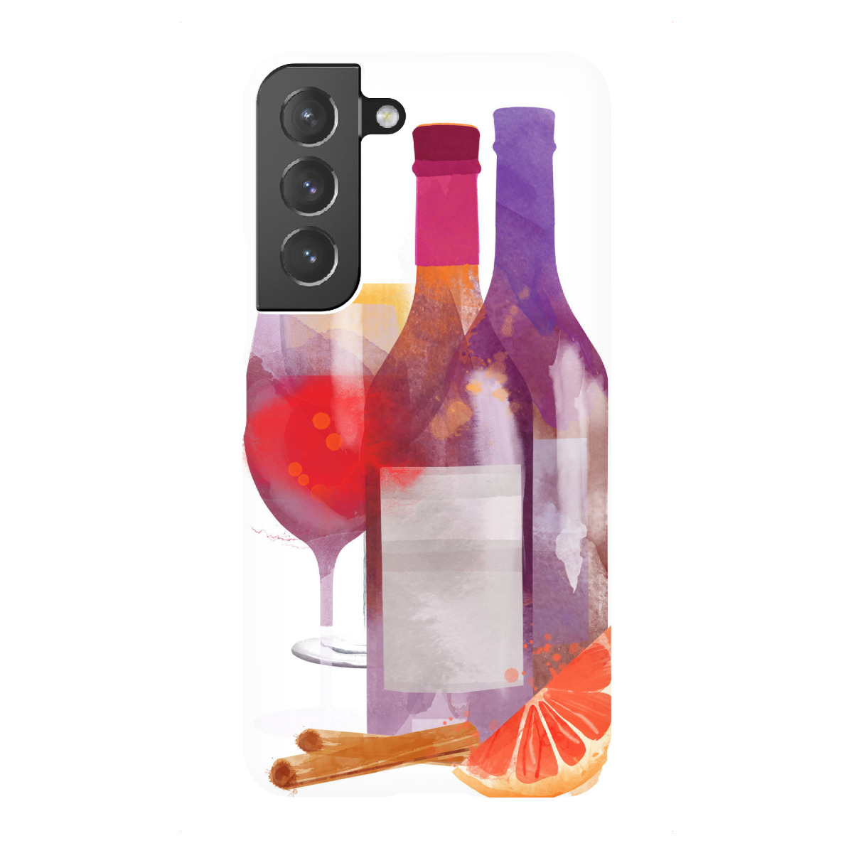 Samsung Galaxy "Red and white wine" Premium-Case Handyhülle artboxONE