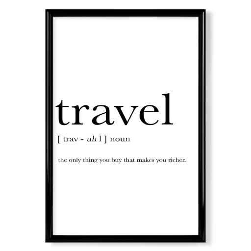 Travel Definition Sign