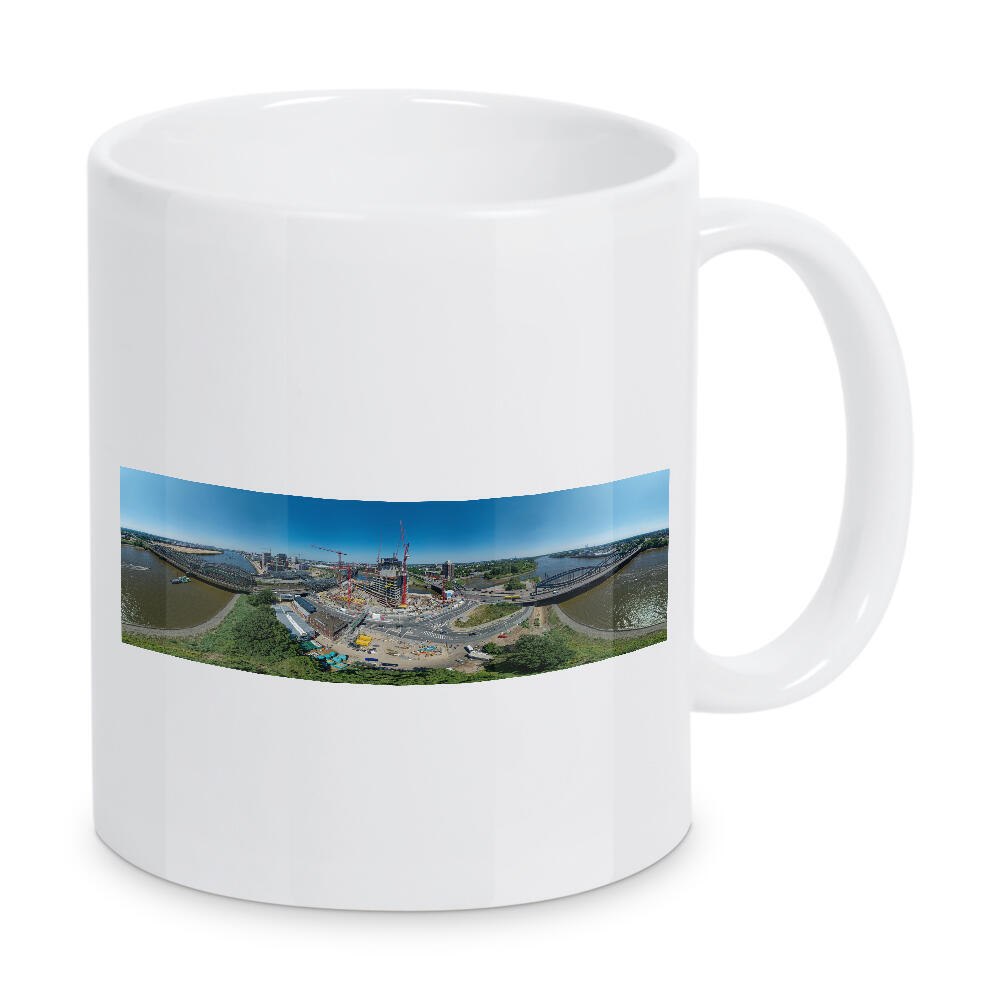 Tasse "Elbtower-Hamburg • 2023 Juli" artboxONE - Städte,Städte / Hamburg,Reise,Architektur,Reise / Länder