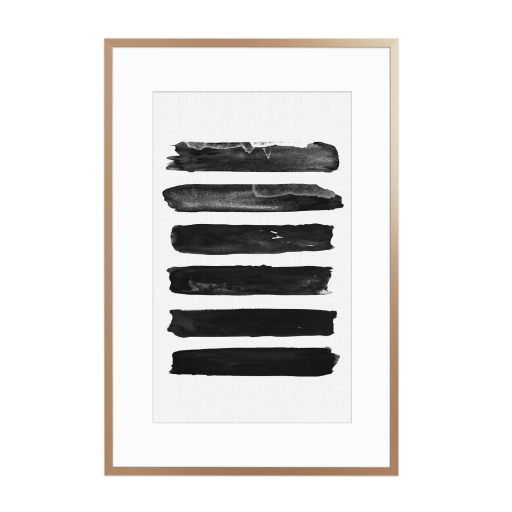 Abstract Brush Strokes