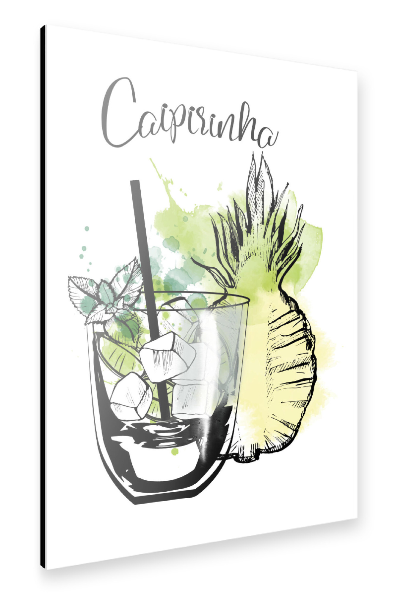 Alu-Dibond "Caipirinha" 30x20 cm artboxONE
