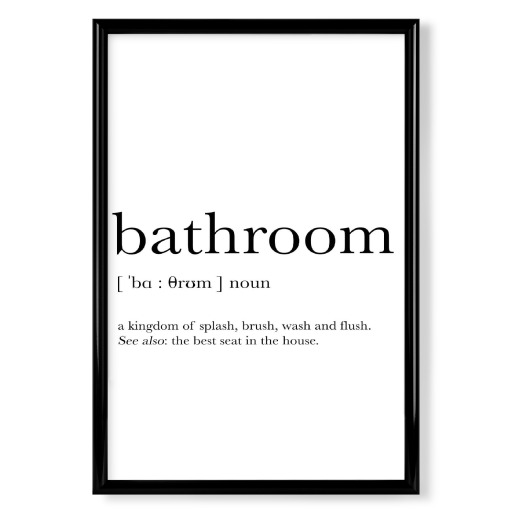 Bathroom definition