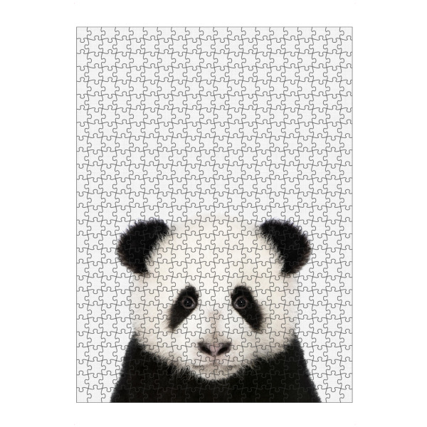 Puzzle Ravensburger "Panda Portrait (Color)" artboxONE - Tiere,Schwarzweiß - Panda,Portrait,Animal - Bild panda
