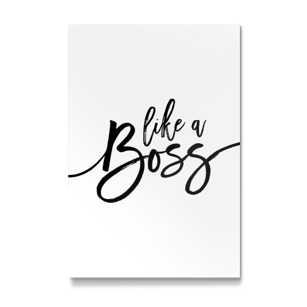 Galerie-Print "Like a Boss" 30x20 cm artboxONE