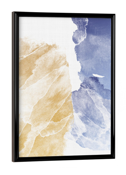 Poster mit schwarzem Rahmen "Abstract Painting Two" artboxONE - Abstrakt - Brush stroke,Brush stroke print