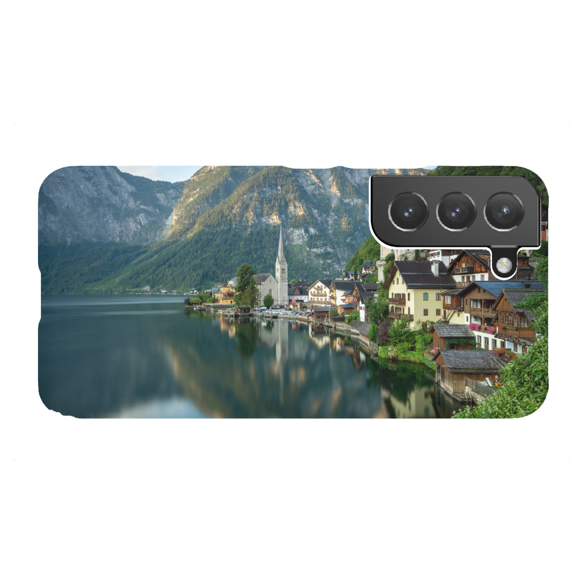 Samsung Galaxy "Hallstatt in Österreich" Premium-Case Handyhülle artboxONE