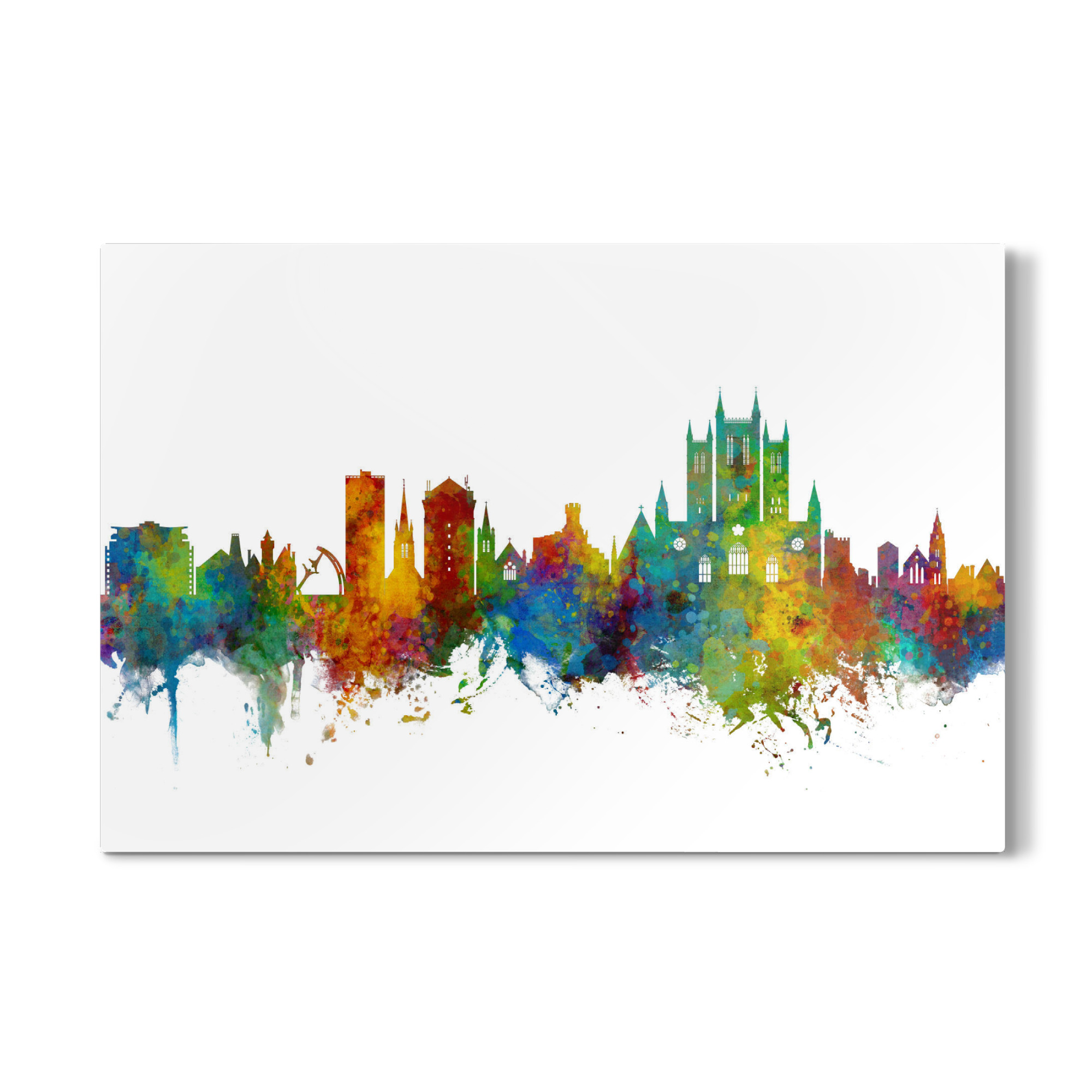 Galerie-Print "Lincoln England Skyline" 75x50 cm artboxONE