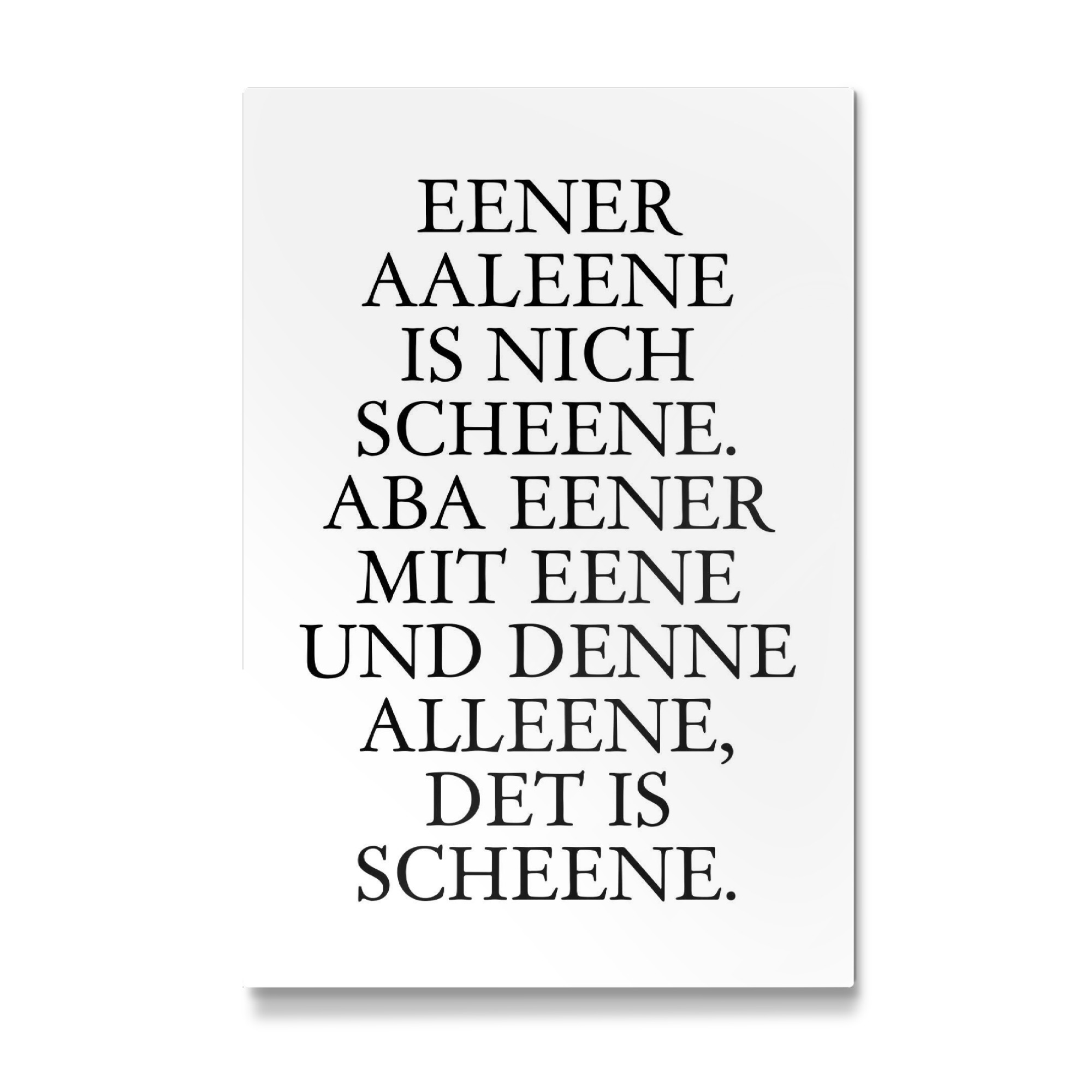 Galerie-Print "Det is scheene! Berlinbild" 75x50 cm artboxONE