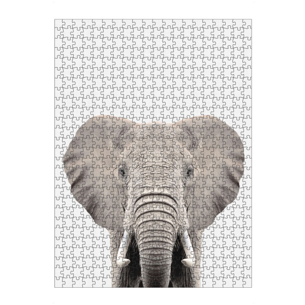 Puzzle Ravensburger "Elephant Portrait (Color)" artboxONE - Tiere - Elephant,Portrait - Bild elephant
