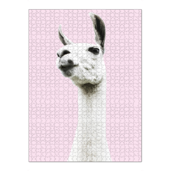 Puzzle Ravensburger "Pink Llama" artboxONE - Tiere