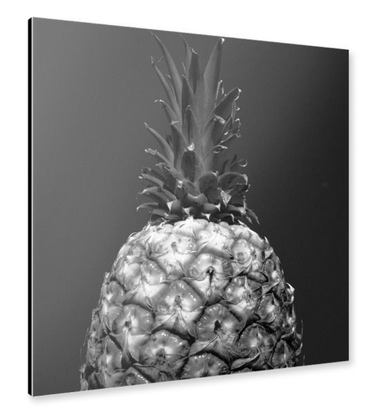 Alu-Dibond "Ananas One" 30x30 cm artboxONE
