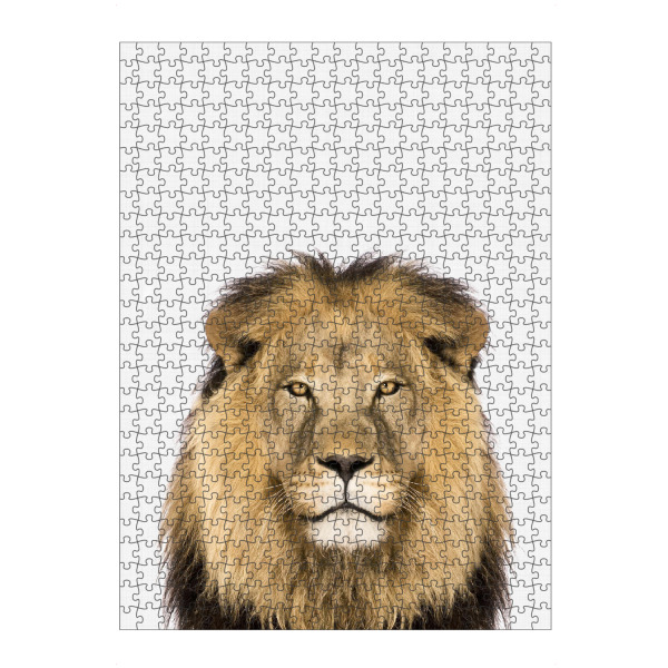 artboxONE Puzzle "Lion Portrait (Color)" artboxONE - Tiere,Reise / Afrika