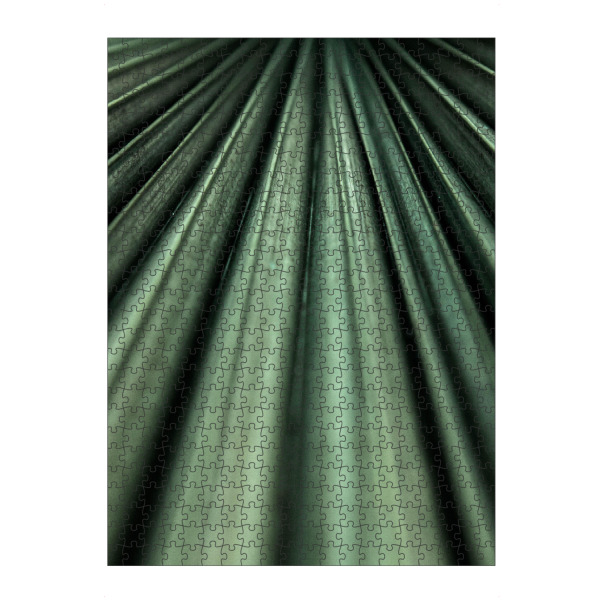 artboxONE Puzzle "Deep Green Green Palm Leaf" artboxONE - Natur,Floral