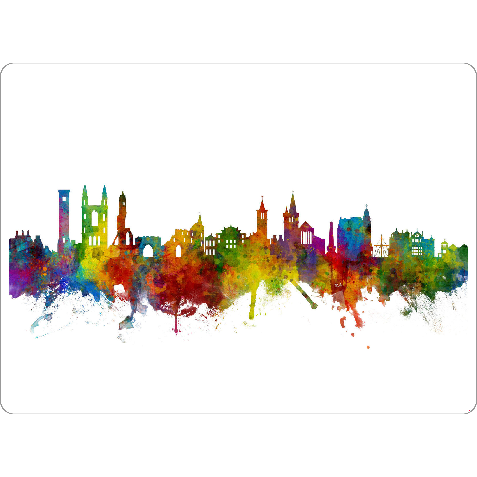 Tischset "St Andrews Scotland Skyline" artboxONE - Städte - St andrews,Skyline,Scotland,Saint andrews - Bild st andrews
