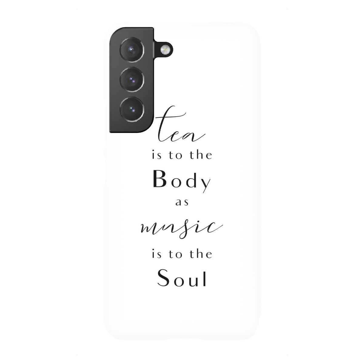 "Tea is to the body"für Samsung Galaxy - Premium-Case Handyhülle artboxONE